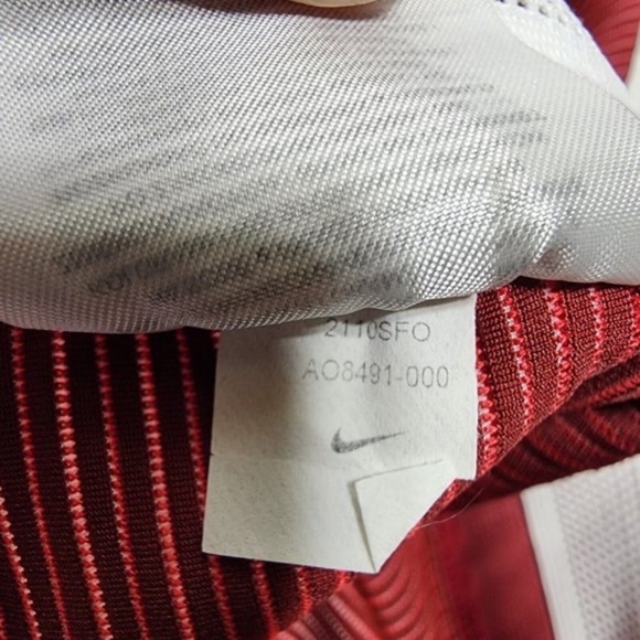 Nike Pro Elite Official Racing Tights Red Made in USA Mens Sz L AO8491-000 New
